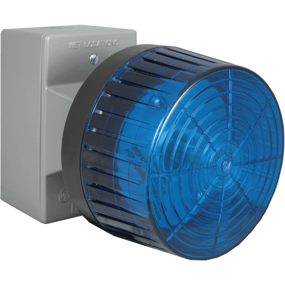 Luz estroboscópica/faro LED con protección contra la intemperie mejorada