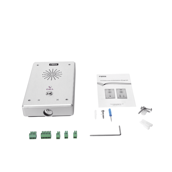 Intercomunicador IP I12-N-01P