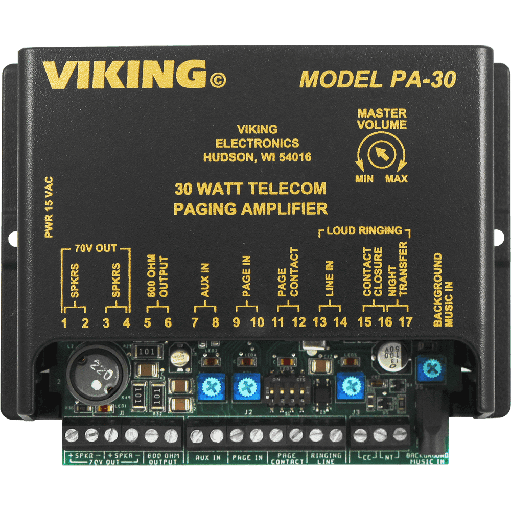 Amplificador de buscapersonas de 30 Watt