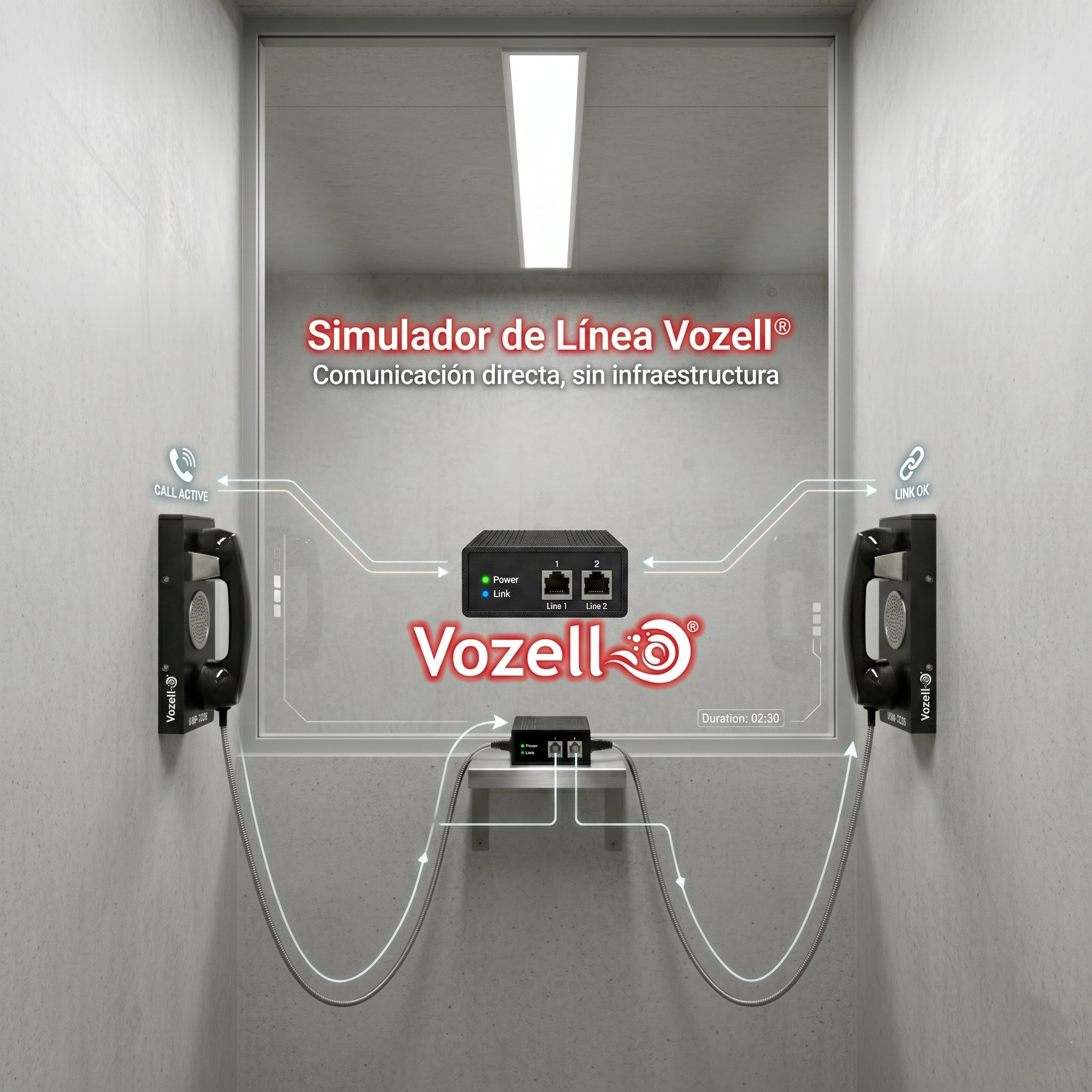 Vozell Simulador de Línea Vozell: La Solución Definitiva para Comunicaciones de Punto a Punto