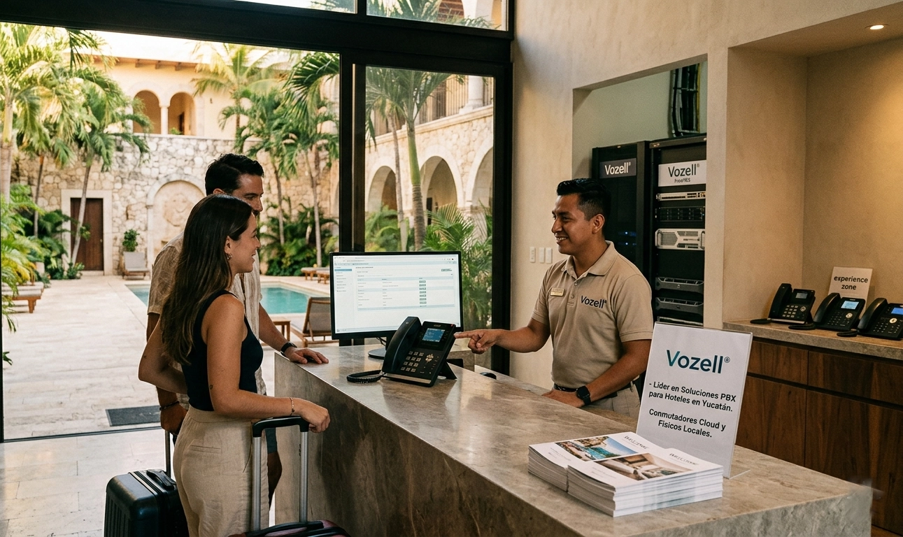 Vozell®: Elevando la Hospitalidad en Yucatán con Soluciones PBX de Vanguardia